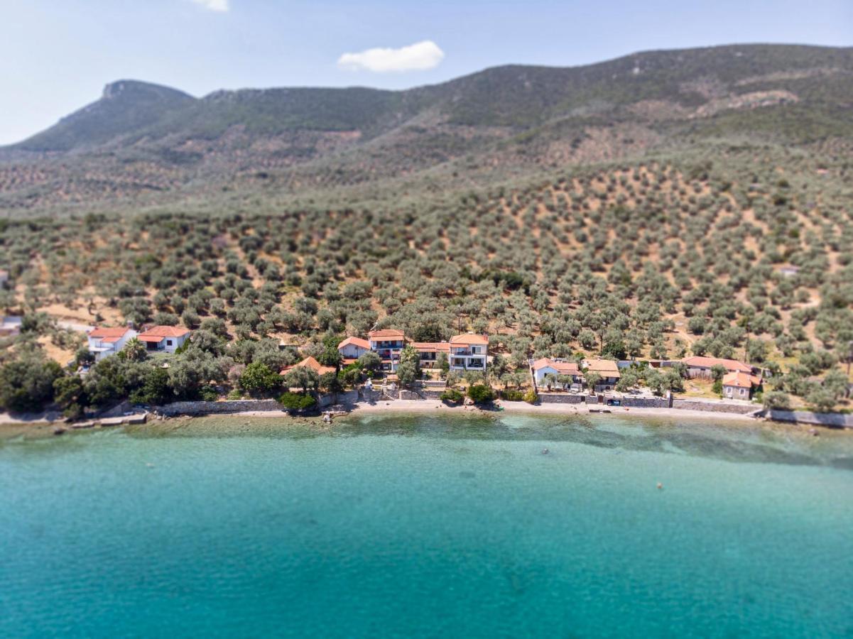 Villas Nies Seaside Appartments Sourpi Exteriér fotografie